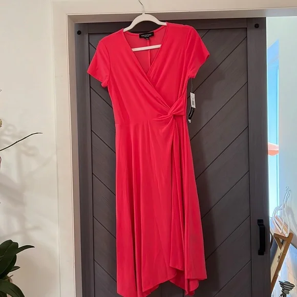 Perceptions New York Dresses | Beautiful Ladies Coral Dress~Small | Color: Pink | Size: S | Kathalinag's Closet